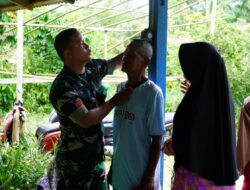 Satgas TMMD Ke-126 Kodim 1208/Sambas Gelar Penyuluhan KB, Kesehatan Posyandu, dan Posbindu