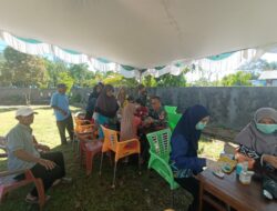 Bakti Sosial Pengobatan Gratis Merupakan Kegiatan Tambahan TMMD Regtas Ke 126 Kodim 1208/Sambas