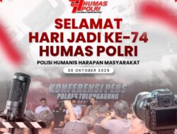 Selamat Dirgahayu Humas Polri ke-74! 🎉