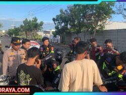 Patroli Gabungan Polres Sumenep Cegah Balap Liar 42 motor Tidak Sesuai Spektek Diamankan