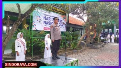 Kapolsek Prigen Jadi Pembina Upacara di MTSN 3 Pasuruan, Ajak Siswa Jauhi Kenakalan Remaja