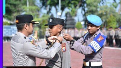 Latja Diktuk Bintara Polri 2025 di Polres Gresik 50 Siswa Siap Terjun Layani Masyarakat