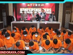 Operasi Sikat Semeru 2025, Polres Pelabuhan Tanjung Perak Tangkap 54 Pelaku Dari 46 Kasus Kriminal