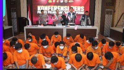 Operasi Sikat Semeru 2025, Polres Pelabuhan Tanjung Perak Tangkap 54 Pelaku Dari 46 Kasus Kriminal