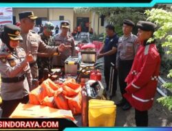 Perkuat Koordinasi dan Respons Cepat, Polres Pelabuhan Tanjung Perak Gelar Apel Siaga Bencana