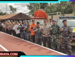 Hadapi Musim Ekstrem, Kapolres Blitar Pimpin Apel Kesiap Siagaan Tanggap Darurat Bencana