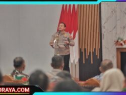 Polres Blitar Dukung Ketahanan Pangan Lewat Sosialisasi Pertanian Organik “Regen”