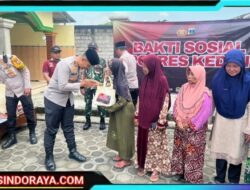 Gelar Baksos, Kapolres Kediri Serahkan Bantuan Sumur Bor Untuk Warga Babatan