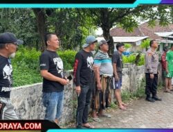 Kapolsek Kejayan Pimpin Bhakti Sosial Renovasi Mushola Bersama Pemuda Punisher di Pasuruan