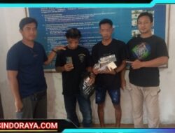 Polsek Tambak Amankan Dua Pelaku Curat Toko di Telukjati Dawang Gresik