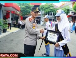 Kapolres Ponorogo Kukuhkan Pelajar Duta Kamtibmas