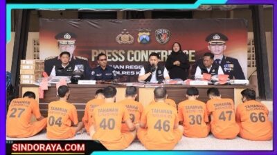 Polres Kediri Kota Ungkap 8 Kasus Selama Operasi Sikat Semeru 2025