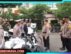 Tekan Angka Laka Lantas, Polres Pelabuhan Tanjung Perak Laksanakan Apel Gelar Pasukan Operasi Zebra Semeru 2025