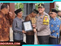 Kapolres Blitar Beri Penghargaan Pos Kamling Berprestasi dan Wujudkan Kamtibmas yang Kondusif