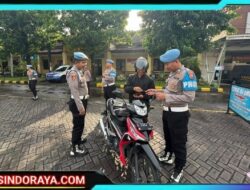 Sipropam Polres Pasuruan Tindak Tegas Anggota Langgar Kelengkapan Kendaraan Dalam Operasi Gaktibplin 2025