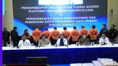 Bareskrim Polri Tangkap WNI Pembobol Platform Trading International Markets Rugikan Perusahaan 6,67 Miliar
