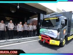 Polda Jatim Berangkatkan Bantuan Kemanusiaan Untuk Warga Terdampak Erupsi Semeru