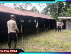 Polres Lumajang Dirikan Tenda Darurat Tanggap Bencana Erupsi Gunung Semeru