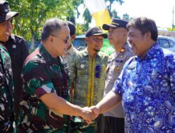 Forkopimda Sambut Kedatangan Tim Wasev TMMD ke-126 Kodim 1208/Sambas