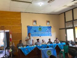 Babinsa 01/Sambas Hadiri Pelantikan Forum Mahasiswa Kecamatan Sajad