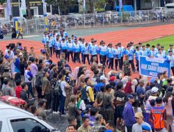 Sukseskan Pembukaan Porprov XII Kalimantan Selatan Di Tanah Laut Personel Kodim 1009/Tla Bantu Panitia