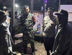 Cegah Gangguan Keamanan, Babinsa Batu Benawa Intensifkan Patroli Malam