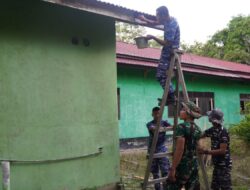 Jelang Penutupan Satgas TMMD Ke 126 Kodim 1208/Sambas Finishing Berbagai Sasaran Fisik