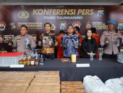 Polres Tulungagung Ungkap Jaringan Penjualan Miras COD, Berbasis Media Sosial