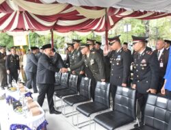 Kodim 1002/HST Siap Lanjutkan Semangat Perjuangan, Pasi Intel Hadiri Upacara Hari Pahlawan