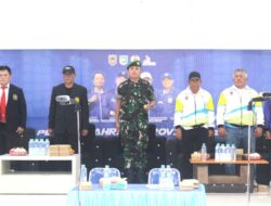 Dandim 1009/TLA Hadiri Pembukaan Cabor Karate Porprov XII Kalsel, Tekankan Pentingnya Sportivitas dan Menjauhkan Ego