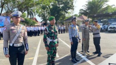 Mengikuti Apel Gelar Pasukan, Kodim 1009/TLA Mendukung Operasi Zebra Intan 2025