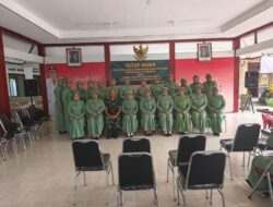 Pererat Tali Silaturahmi, Ketua Persit Kartika Chandra Kirana Cabang XXII Dim 0808 Kunjungi Ranting Jajaran