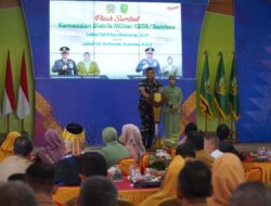 Komandan Kodim 1208/Sambas Berganti Pemda Kabupaten Sambas Gelar Acara Pisah Sambut