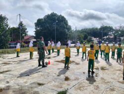 Babinsa 1008-05 Kelua–Muara Harus Tanamkan Disiplin dan Semangat Belajar pada Siswa Sekolah Dasar