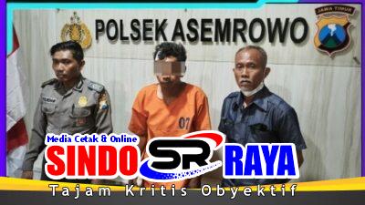 Polsek Asemrowo Amankan Residivis Pencuri Kompor Gas di Greges Jaya