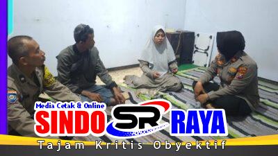 Kasat Binmas Polres Pasuruan Takziah ke Korban Meninggal Kecelakaan KA Mutiara Timur di Gununggangsir