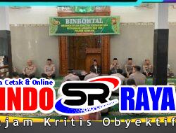 Binrohtal Polres Nganjuk Tekankan Penguatan Iman dan Moral Anggota
