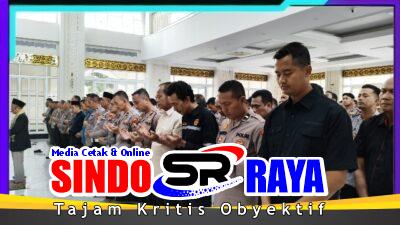 Polresta Sidoarjo Gelar Sholat Ghaib dan Doa Bersama Untuk Korban Bencana Aceh Sumatera