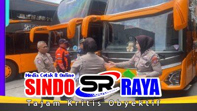 Polres Malang Cek Kelayakan Bus Pariwisata Jelang Nataru