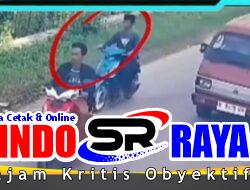 Pencuri Motor di Sampang Terekam CCTV, Dibekuk Warga dan Diserahkan ke Polisi