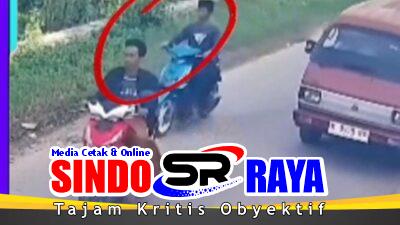 Pencuri Motor di Sampang Terekam CCTV, Dibekuk Warga dan Diserahkan ke Polisi