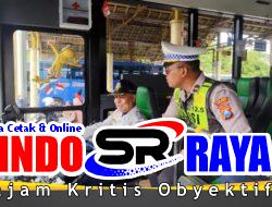 Polres Gresik Gandeng Dishub Gelar Ramcheck Armada Bus Jelang Nataru