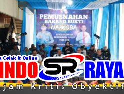 Jelang Nataru, Polda Jatim Kembali Musnahkan Barang Bukti 9,3kg Sabu