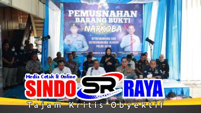 Jelang Nataru, Polda Jatim Kembali Musnahkan Barang Bukti 9,3kg Sabu