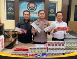 Satu Malam Dua Kasus, Polres Sampang Bongkar Pengangkutan Rokok Tanpa Cukai