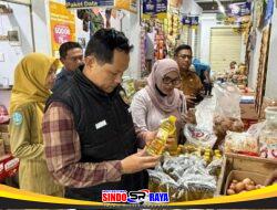 Satgas Pangan Polres Ponorogo Pantau Bahan Pokok di Sejumlah Pasar Jelang Nataru