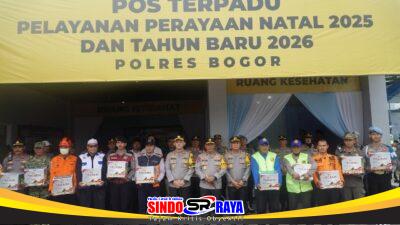 Kapolda Jabar Pantau Langsung Ops Lilin Lodaya 2025 di Wilayah Hukum Polres Bogor