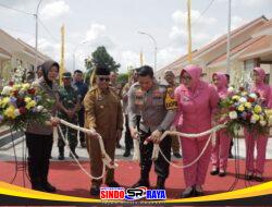 Kapolres Resmikan SBSN Rumah Dinas Tathya Dharaka Polres Blitar