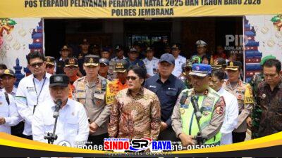 Jelang Libur Tahun Baru 2026, Kakorlantas dan Menhub Cek Pelabuhan Gilimanuk