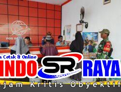 Pastikan Penyaluran BLT Berjalan Lancar, Personel Kodim 1009/Tla Laksanakan Pendampingan Petugas